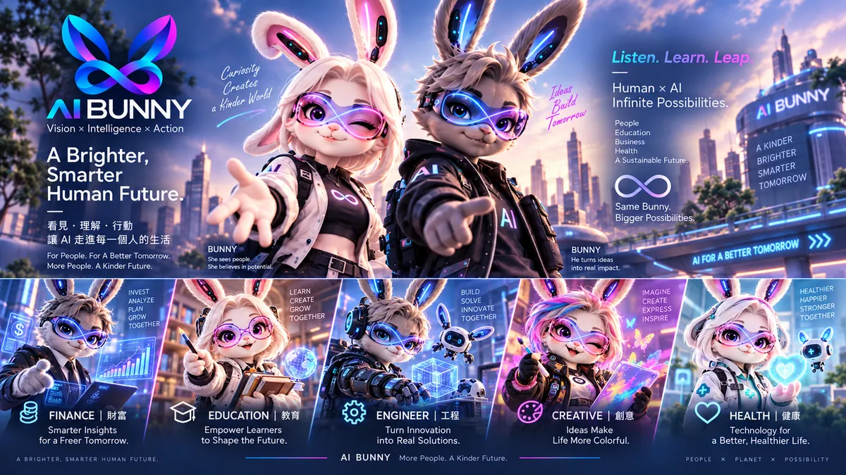 AI BUNNY character universe