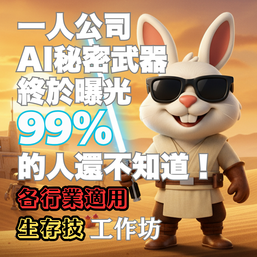 AI一人公司武器庫【各行業適用】